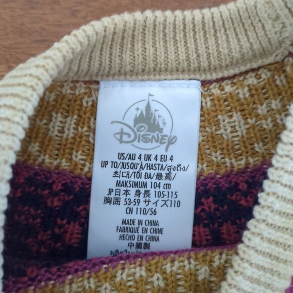 Disney store  Girls Frozen long sleeve pullover Sweater size 4T GUC - Picture 3 of 10